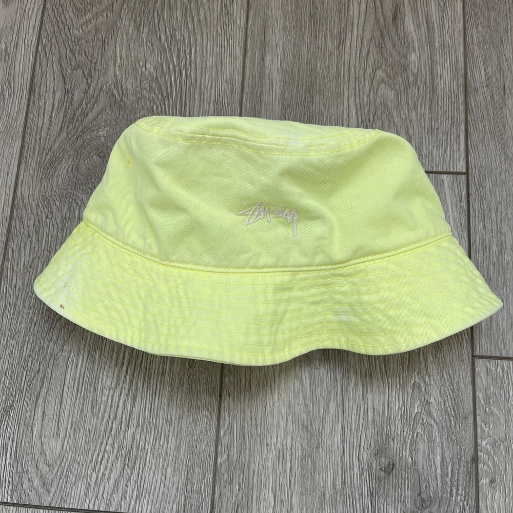 Stussy Bucket Hat Neon Green Rare Men's Large/XL